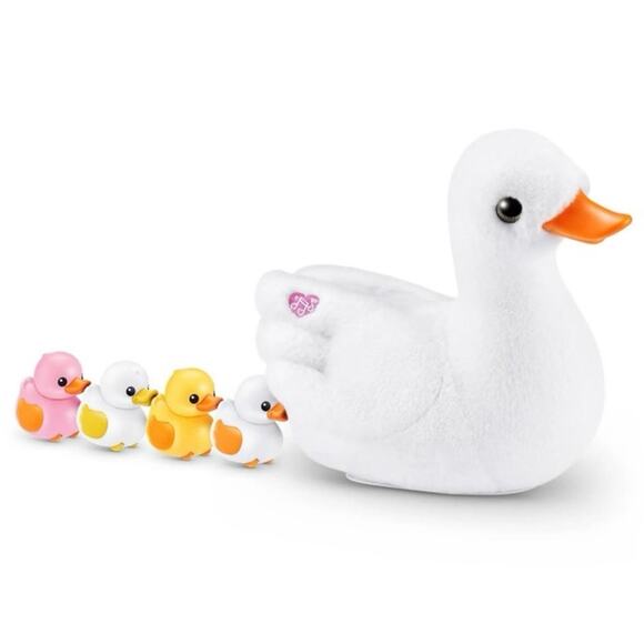 NWT Pets Alive Mama Duck Surprise ZURU, 4 Surprise Eggs, 10+Sounds, Walking Toy - Picture 1 of 11